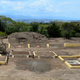 Vista aérea del templo de Ndachjian–Tehuacan , en Puebla